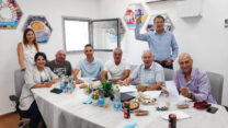 מעמד חתימת ההסכם בחברת גרפיטי (צילום: דוברות ההסתדרות)