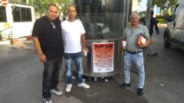 שביתת עובדי מנהל והמשק בבית החולים הלל יפה בחדרה (צילום: יח"צ)