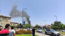 נפילות בקריית שמונה (צילום: שי ברכה)