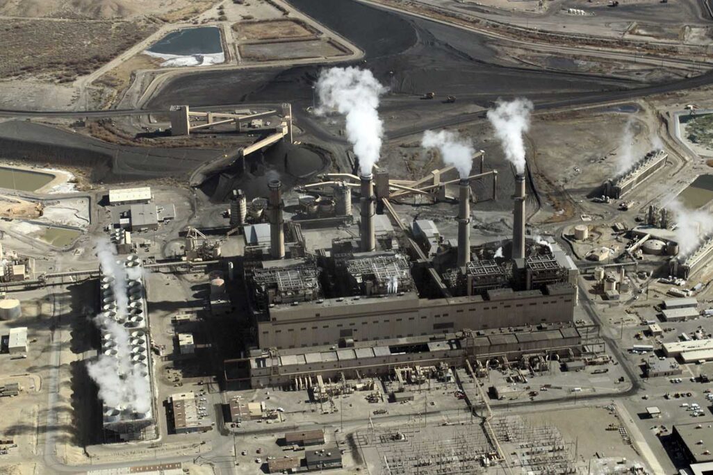 תחנת כוח מונעת בפחם בארה"ב, ארכיון. (צילום: (AP Photo/Susan Montoya Bryan, File