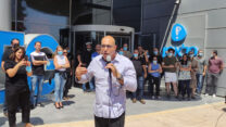 שביתה בפלאפון (צילום: ניצן צבי כהן)