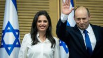 נפתלי בנט ואיילת שקד (צילום: פלאש 90)