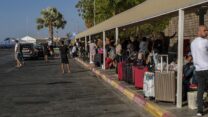 מעבר גבול טאבה (צילום: נועם רבקין פנטון/פלאש90)