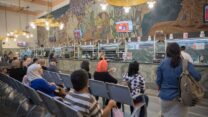עמדת המתנה בסניף דואר ישראל בירושלים (צילום ארכיון: פלאש 90)