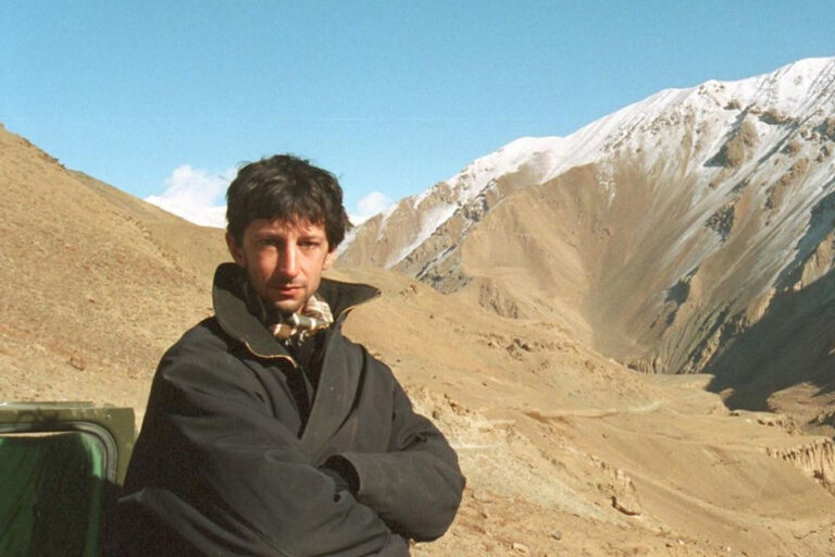 Itai Anghel photographed in Panjshir in 2001. “The myth that Afghanistan cannot be controlled comes from Panjshir.” (Photo: Private Album)