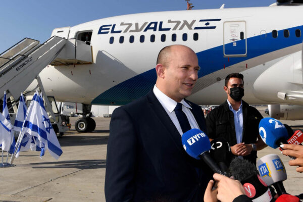 ראש הממשלה, נפתלי בנט, יצא לביקורו המדיני הראשון בוושינגטון, ארה"ב (צילום: אבי אוחיון/לע"מ)