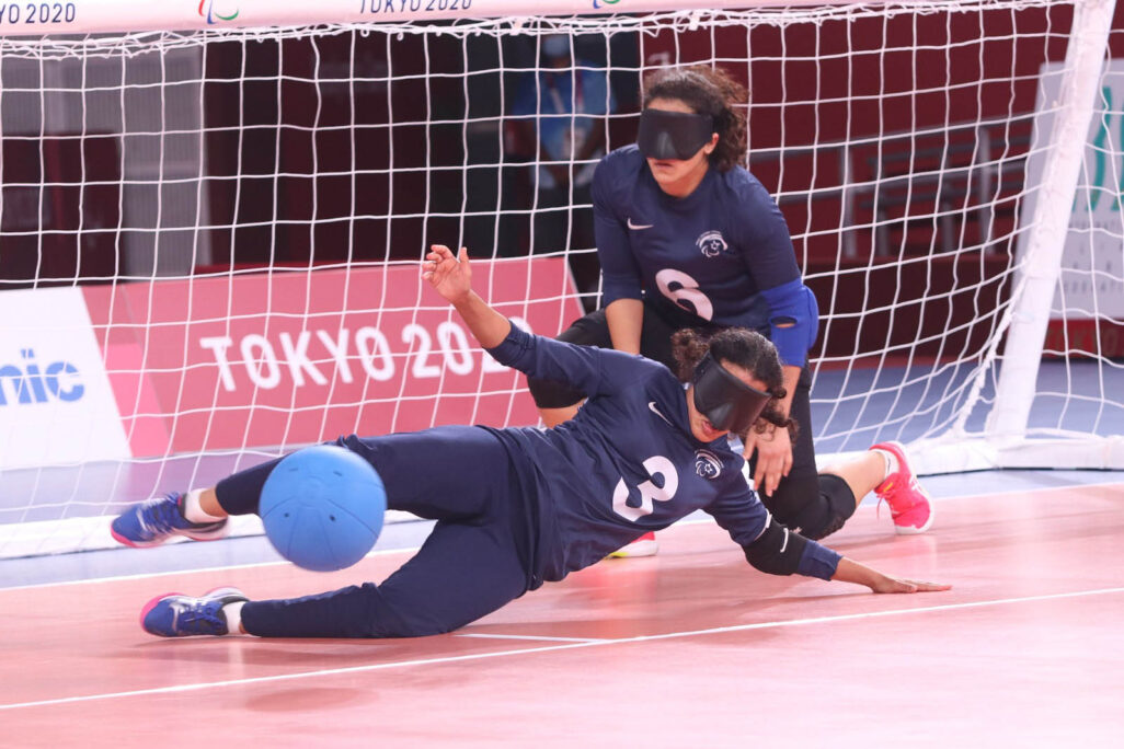 נבחרת ישראל בכדורשער במשחקים הפראלימפיים בטוקיו (צילום: לילך וייס, הוועד  הפראלימפי בישראל)
