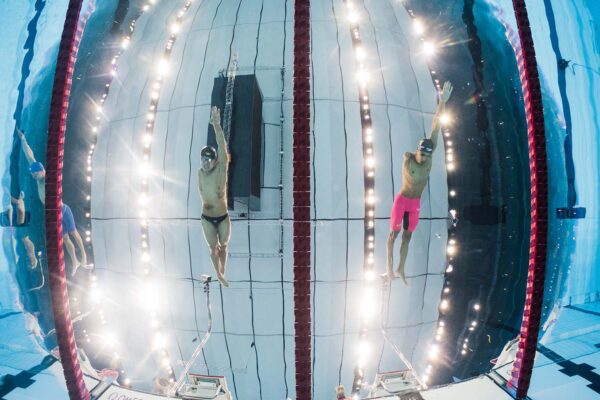 מבט מתחת למים על תחרות השחייה במשחקים הפראלימפיים בטוקיו (צילום: גלעד קוולרצ'יק)