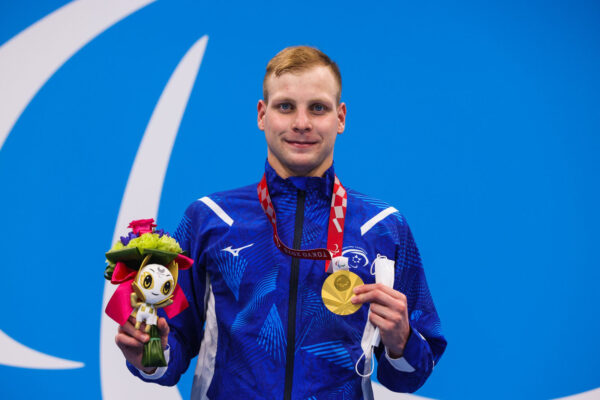מארק מליאר זוכה במדליית הזהב במשחקים הפראלימפיים בטוקיו (צילום: גלעד קוולרצ'יק)