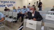 פרופ' נחמן אש באולם ועדת החקירה הממלכתית לחקר האסון  במירון. (צילום: יהל פרג')