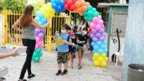 פתיחת שנת הלימודים בבית ספר גבריאלי בתל אביב (צילום: אבשלום ששוני/פלאש90)