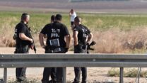 הסריקות אחר ששת האסירים שנמלטו מבית הכלא גלבוע (צילום: Israeli Prison Services/Handout via REUTERS)