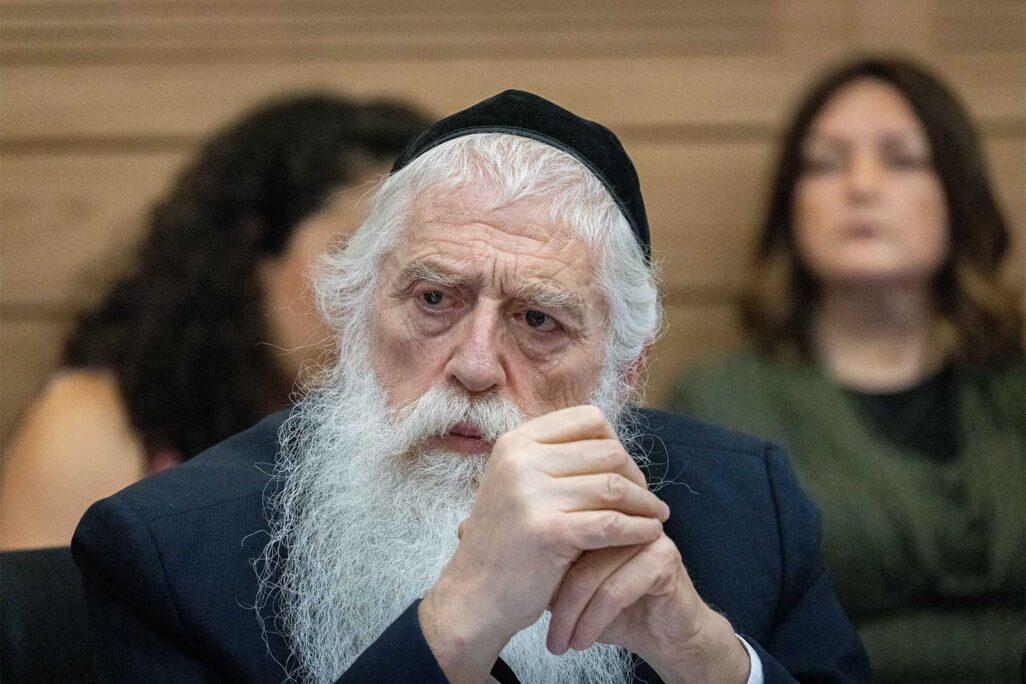 ח"כ מאיר פרוש (צילום: יונתן זינדל/פלאש 90) ח"כ מאיר פרוש (צילום: יונתן זינדל/פלאש 90)