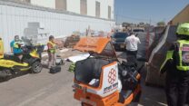 זירת תאונת עבודה (צילום אילוסטרציה: איחוד הצלה)
