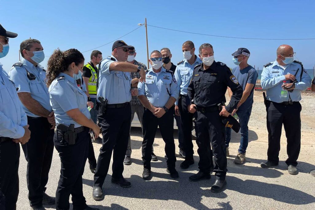 אירוע דריסה בנהריה (צילום: דוברות המשטרה) אירוע דריסה בנהריה (צילום: דוברות המשטרה)
