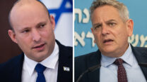 שר הבריאות ניצן הורוביץ (מימין) וראש הממשלה נפתלי בנט. דו"חות למפרים ללא התראה (צילומים: נעם רבקין פנטון / פלאש90; אלכס קולומיוסקי / פול)