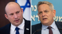שר הבריאות ניצן הורוביץ וראש הממשלה נפתלי בנט. (צילומים: נעם רבקין פנטון / פלאש90; אלכס קולומיוסקי / פול)