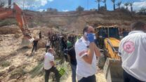 זירת האירוע בכפר כנא (צילום: עדן דווידוב תיעוד מבצעי מד"א)