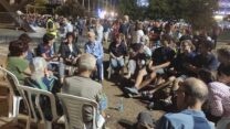 אסיפה ישראלית בכיכר רבין (צילום: דבר)