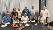 חתימת הסכם חברת DSV עם ההסתדרות (צילום: הסתדרות מרחב תל אביב יפו)