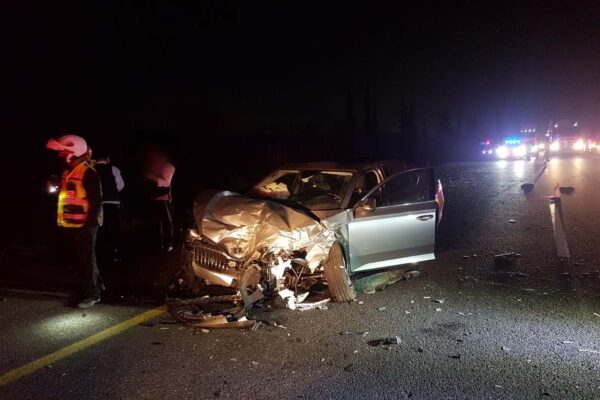 הרוג וחמישה פצועים בתאונת דרכים בכביש 7