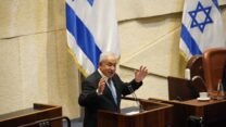 ראש האופוזיציה בנימין נתניהו במליאת הכנסת (קרדיט: דוברות הכנסת - נועם מושקוביץ/דני שם טוב)