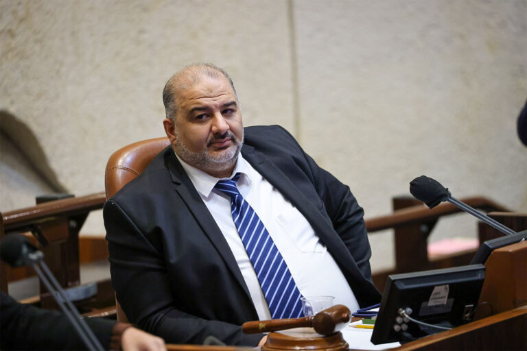 MK Mansour Abbas. &quot;Ra'am and the Islamic Movement think that the State of Israel should be a state of all its citizens.&quot; (Photo: Noam Moshkovitz, Knesset Spokesperson)