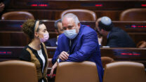 שר האוצר אביגדור ליברמן ויו"ר הקואליציה עידית סילמן (צילום: נועם מושקוביץ, דוברות הכנסת)
