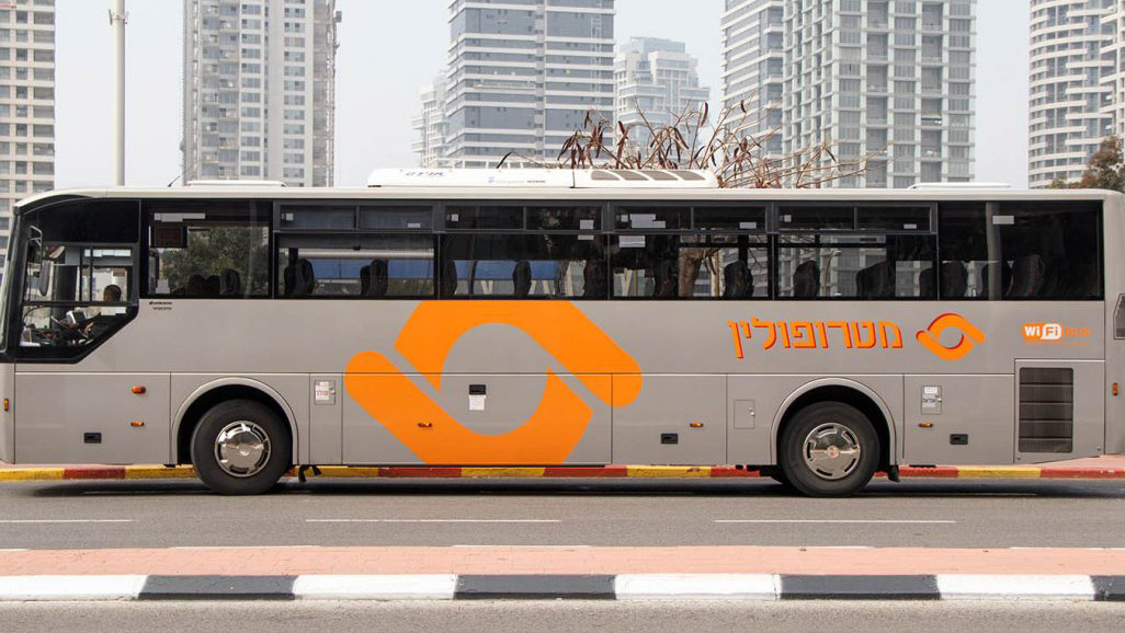 حافلة لشركة متروبولين في تل أبيب (الصورة: Shira15 / ويكيميديا)