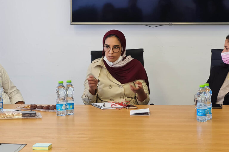 Safa Saliman of the Tamar Center: ”Women are making progress, but there is no infrastructure to enter the labor market.” (Photo: Hadas Yom Tov)
