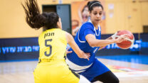 עירוני רמת גן מול אליצור רמלה (צילום: מנהלת ליגת העל לנשים בכדורסל)
