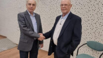 אלי בירנבאום (מימין) וד"ר שוקי דקל (צילום: הוועד הפראלימפי בישראל)