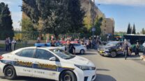 הפגנת מורי הדרך מול משכן הכנסת (צילום: מורשת דרך)