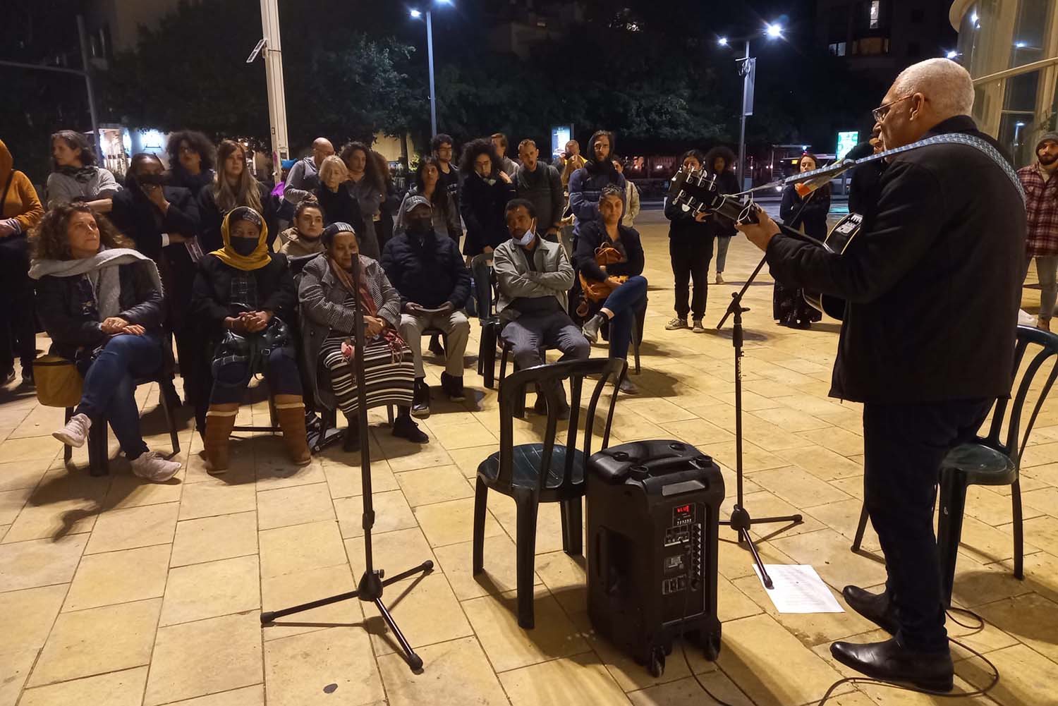 אירוע שנה למותו של יונתן היילו (צילום: דבר)