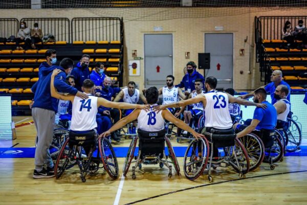 נבחרת ישראל בכדורסל בכיסאות גלגלים (צילום: Juan Carlo)