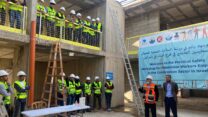הכשרת בטיחות לעובדים פלסטיניים בענף הבניין 
 (צילום: הקרן לעידוד ופיתוח ענף הבנייה בישראל)