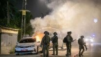 לוחמי מג"ב בלוד, במהלך מבצע שומר החומות (צילום: יוסי אלוני/ פלאש 90)