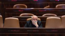 ח"כ דודי אמסלם במליאת הכנסת (צילום: אוליבייה פיטוסי/פלאש90)