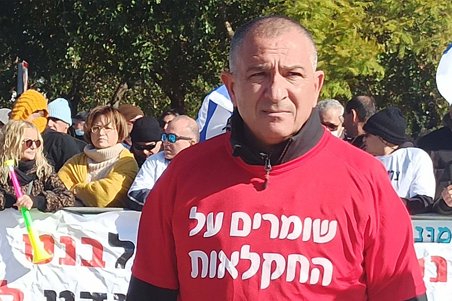 שמעון ביטון: "הממשלה הזאת אין לה לב ואין לה חזון ציוני. החקלאות לא מעניינת אותה" (צילום: מאיה רונן)