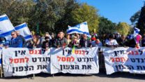 הפגנת החקלאים בצפון (צילום: מור הופרט)