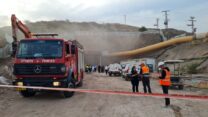 השריפה במנהרה בכוכב הירדן (קרדיט: דוברות כבאות והצלה)