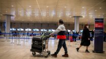 נתב"ג. 4 בינואר 2022 (צילום: ארי לייד אברהמס/פלאש90)
