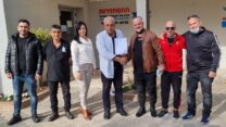 חתימת הסכם קיבוצי ב'מפעלי מתכת חניתה' (צילום: דוברות ההסתדרות)