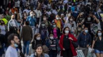 רחוב במרכז העיר מדריד בספרד (צילום: AP Photo/Manu Fernandez, File)