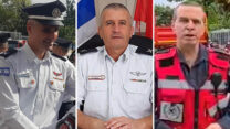 המועמדים לתפקיד נציב הכבאות: (מימין) טפסר אייל כספי, טפסר ניזאר פארס, וטפסר רונן מכטייב. (צילומים: מתוך טוויטר רשות כבאות והצלה לישראל, כבאות צפון, כבאות והצלה)