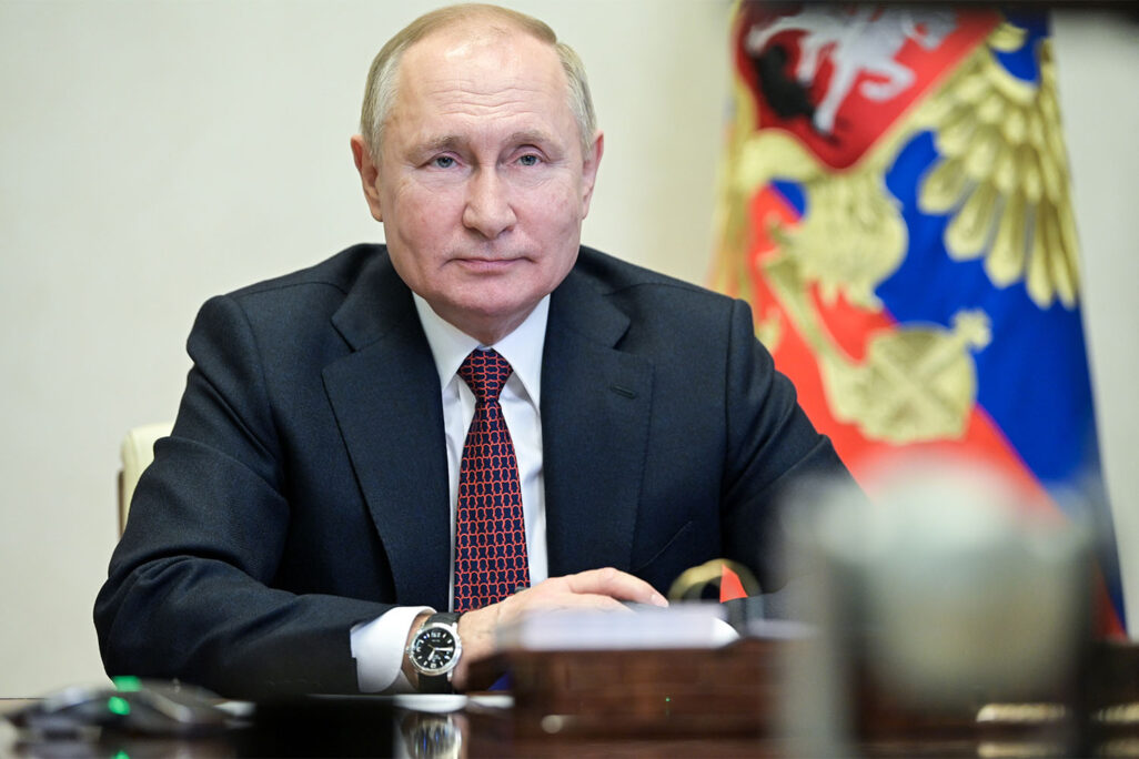 נשיא רוסיה ולדמיר פוטין (צילום: Alexei Nikolsky/Russian Presidential Press and Information Office/TASS)