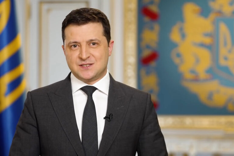 Ukrainian President Volodomyr Zelensky. “If he even hints that he’s willing to negotiate over Crimea, he won’t remain President for another day” (Photo: EYEPRESS via Reuters Connect)