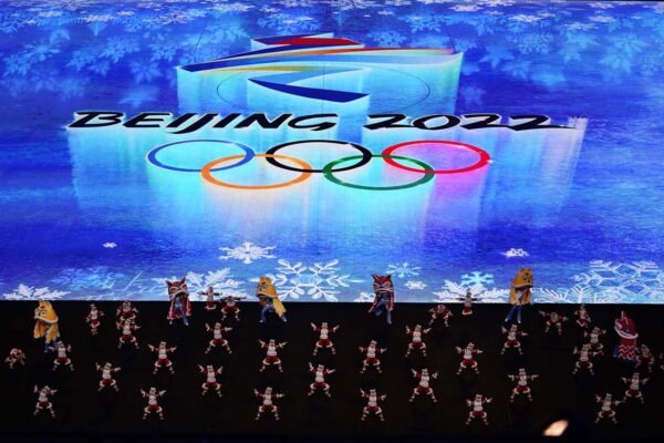 טקס הפתיחה של אולימפיאדת החורף בבייג'ינג (צילום: AP Photo/Ashley Landis)