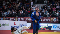 ברוך שמאילוב זוכה במדליית הזהב בגרנד סלאם תל אביב (צילום: עודד קרני, באדיבות איגוד הג'ודו בישראל)