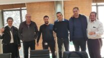 חתימת הסכם קיבוצי בחברת יקבי ברקן (צילום: דוברות ההסתדרות)